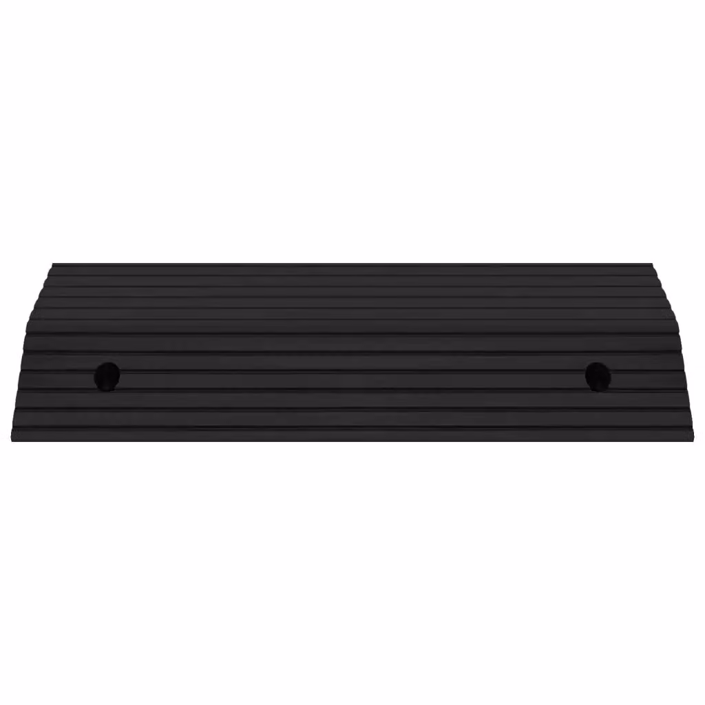 Rampa per Soglia a Ponte in Gomma Nera CFW9866476 L: 80 cm, P: 40 cm, H: 8 cm – 2