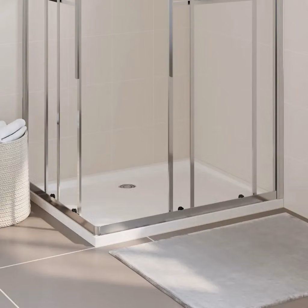 Piatto doccia rettangolare Design In in ABS bianco L: 110 cm, P: 80 cm – 2