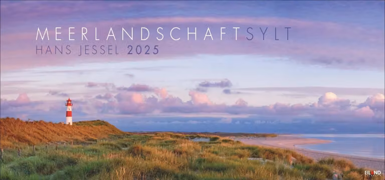 Calendario da parete Panorama 2025 - Paesaggi marini di Hans Jessel