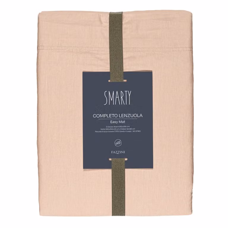 EASY MAT Completo letto - Taglia: 2 piazze,Colore: EASY MAT - ROSA CIPRIA