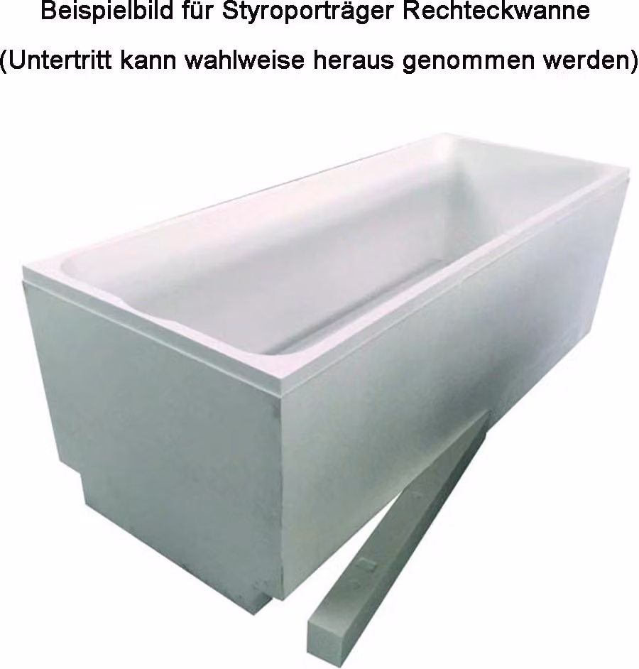 Vasche da bagno Polysan - Vasca da incasso Lily Slim, 1400x700x390 mm, bianco 72201S