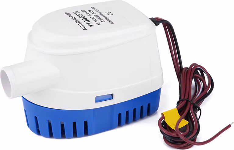 1100GPH barca 12V Marine automatico sommergibile sentina acqua pompa Full Auto interruttore a galleggiante interno