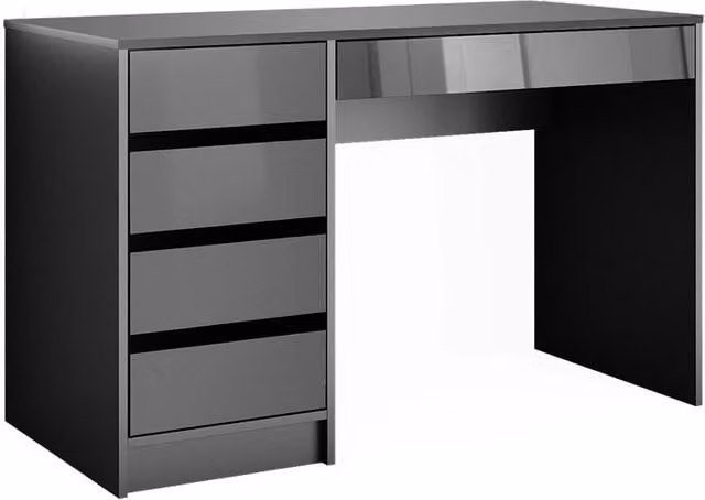 Tavolino da toilette Sherry Vicco Antracite L: 120 cm, P: 55 cm, H: 75 cm – 1