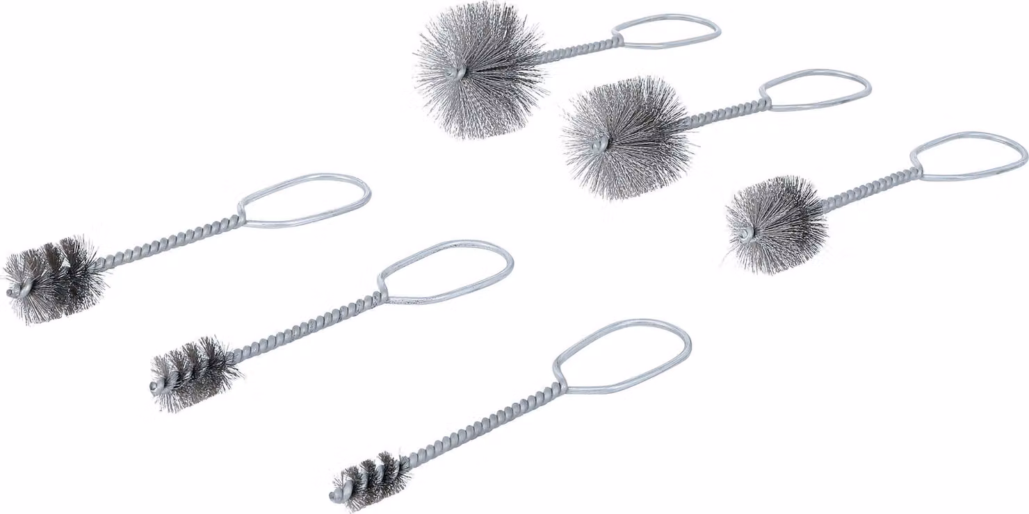 BGS-74576 Set di spazzole per la pulizia dei fori 6 pz.
