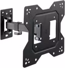Supporto per monitor e TV da parete Black MEDIUM200 con attacco VESA 200 x 200 mm e portata fino a 30 kg