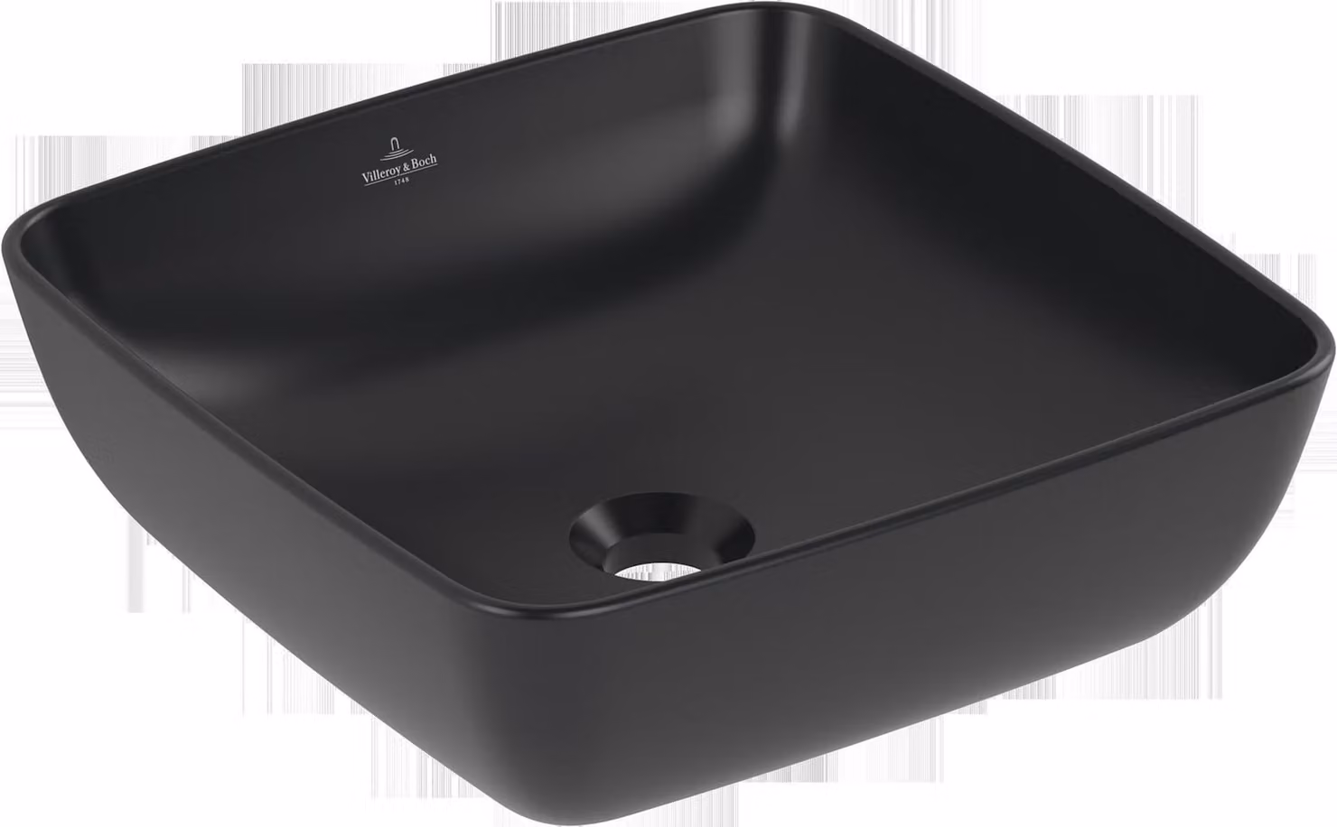 Villeroy & Boch Artis, lavabo à poser, carré, sans trop-plein, 410x410mm, 417841R7, 417841R7