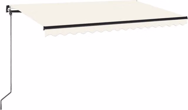 Tenda da Sole | Tenda parasole Retrattile Manuale 400x350 cm Crema