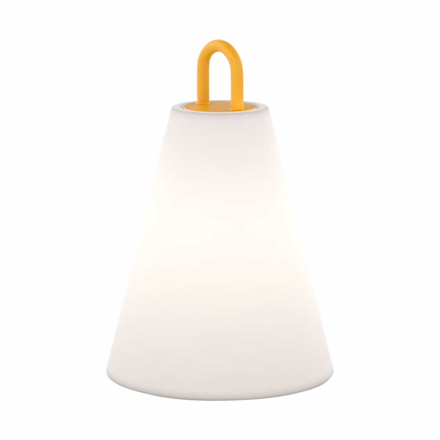 Wever & Ducré Lighting WEVER DUCRÉ Costa 1.0 Lampada decorativa a LED opalina/gialla, Bianco / Opale, Plastica, Moderno