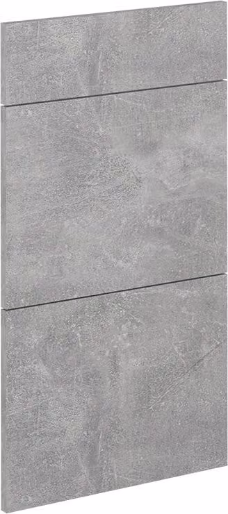 Frontale cucina Vicco R-Line Calcestruzzo 39.6 x 70.4 cm frontale del mobile per mobile base con cassetti, Model 37444