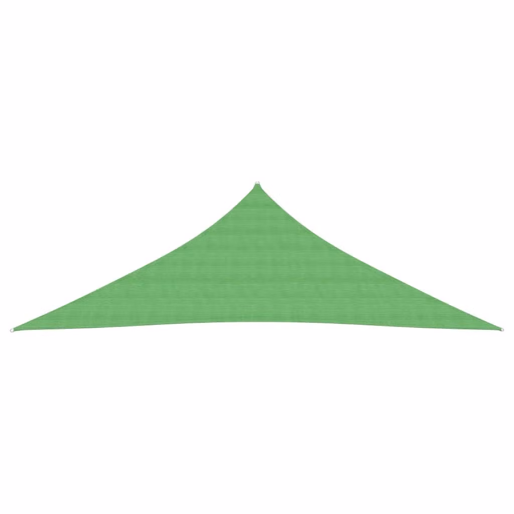 Tenda da sole The Living Store 160 g/m² verde chiaro 3x3x4,2 m HDPE