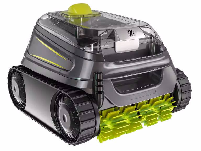 Il robot per piscine Zodiac CNX 2020 pulisce il fondo, le pareti e la linea di galleggiamento, tecnologia di aspirazione a ciclone