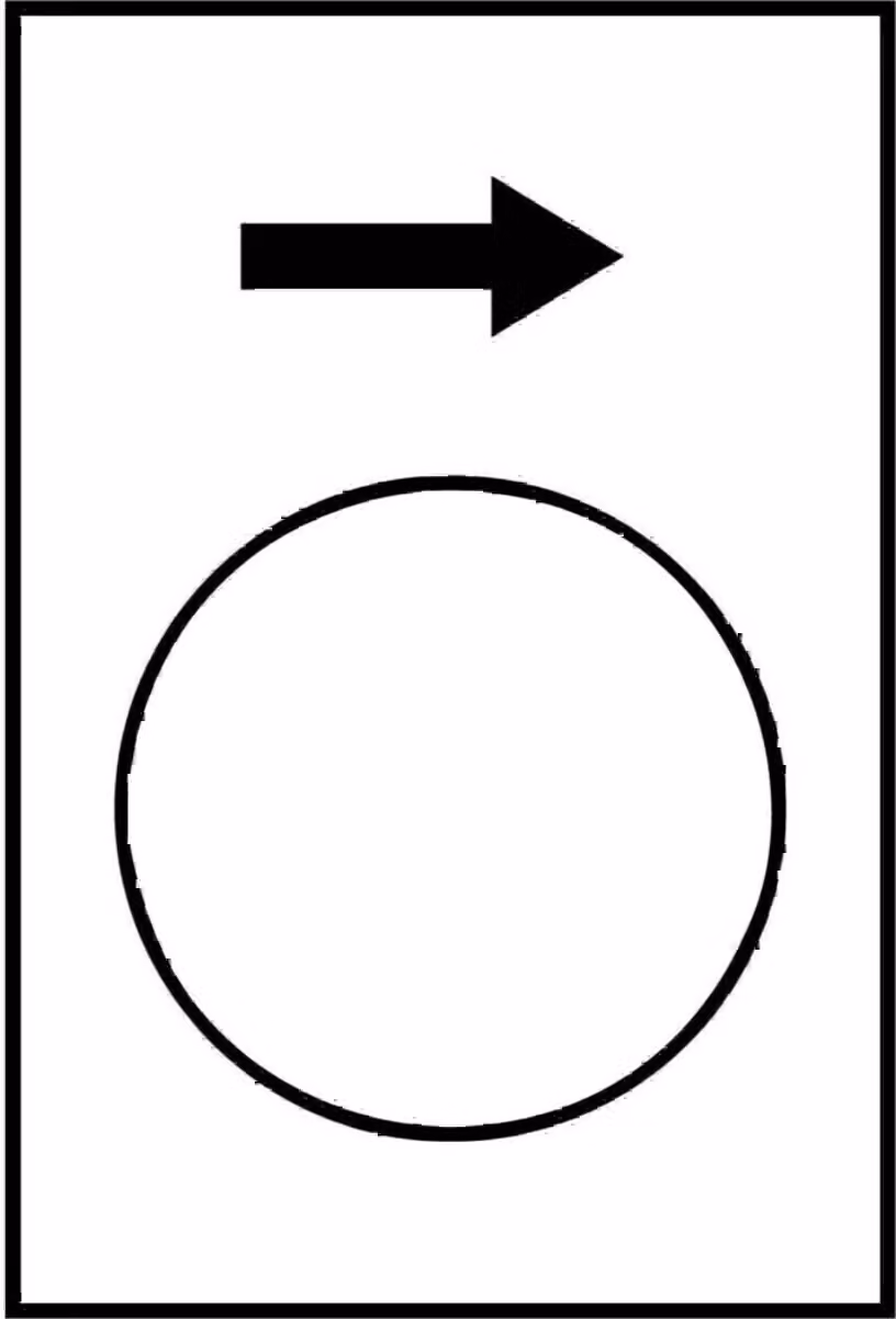 Scudo iconico bianco - Designazione dei dispositivi di controllo ZB2BY4901