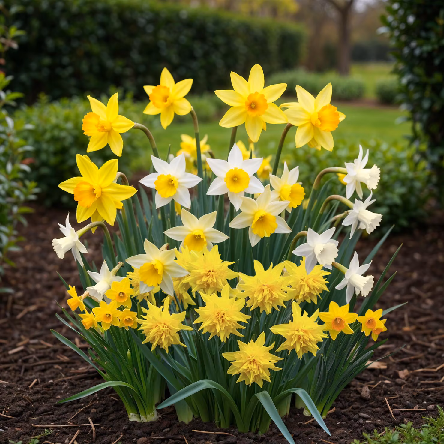 Bulbi di fiori Exotenherz - Narcissus Narcis Botanical Mix (20 pezzi) Diametro10-12cm