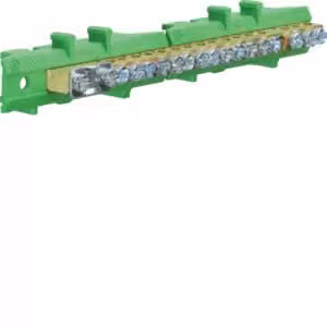 Classe ottone Hager, pannello contatore NZ, PE, 17 terminali KM17E
