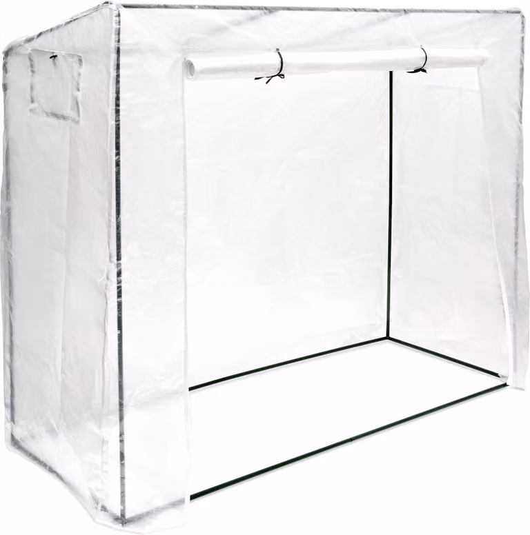 Serra per pomodori Relaxdays XL, utilizzabile come serra da semina e come copertura per pomodori, resistente ai raggi UV, A x L x P: 160 x 200 x 82 cm, trasparente