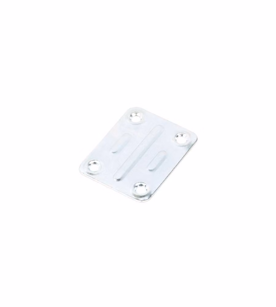 Lastrine di Giunzione Zincate per Edilizia e Giardinaggio - 50x40 mm