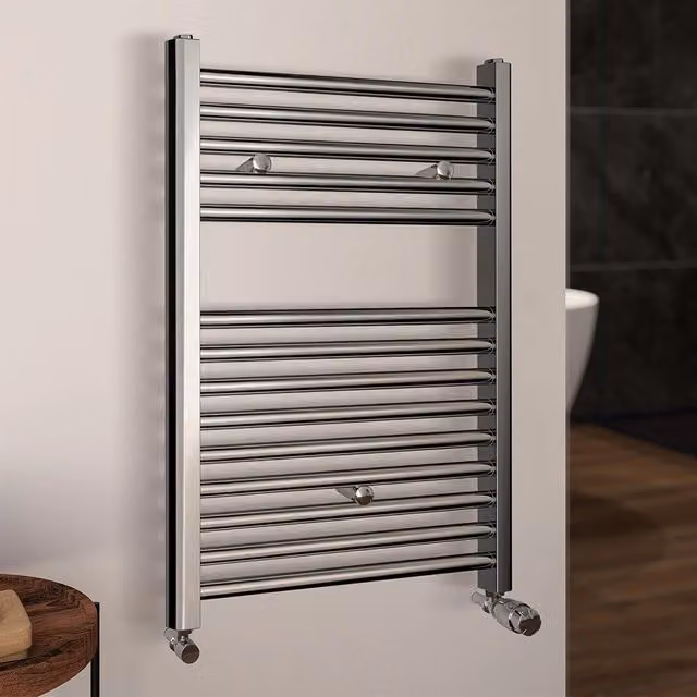 Termoarredo cromo L 60x69 cm Interasse 55 cm Sanremo