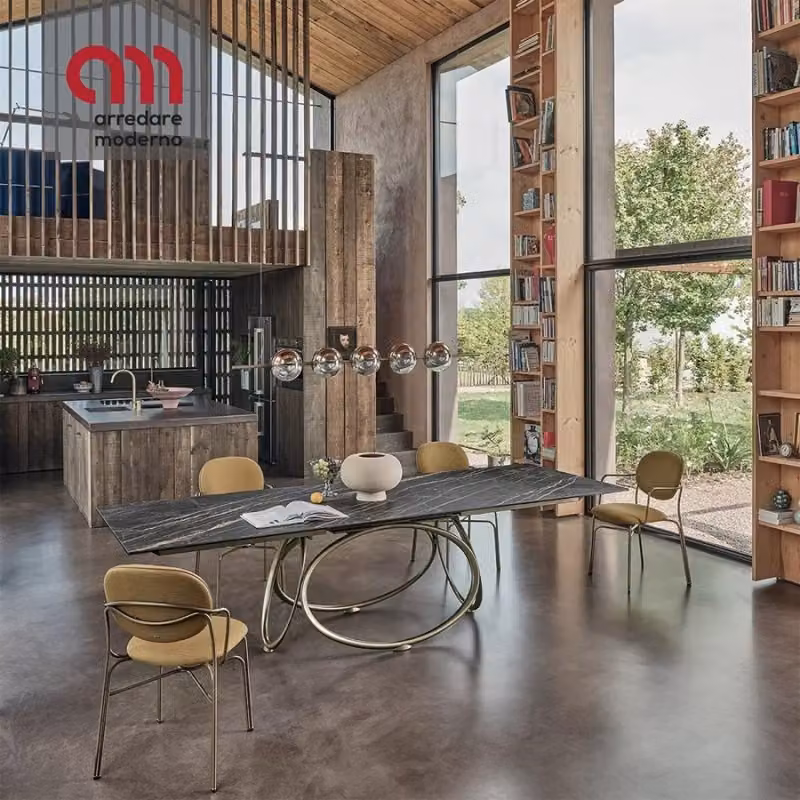 Tavolo Louis Bontempi Casa Rettangolare Allungabile
