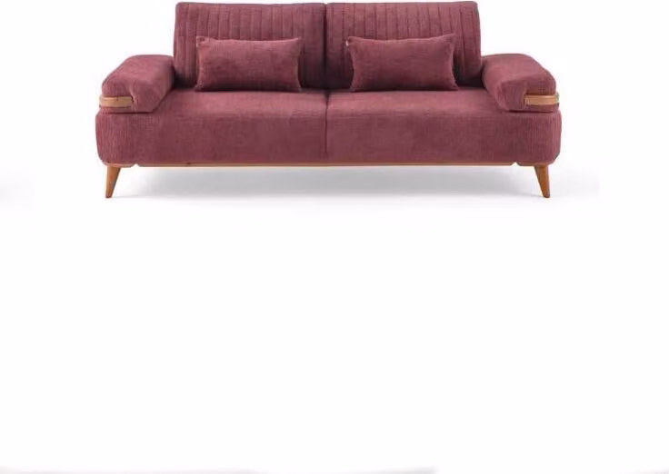 Wohnzimmer Rosa 3-Sitzer Moderner Dreisitzer Luxuriöse Polster Couch