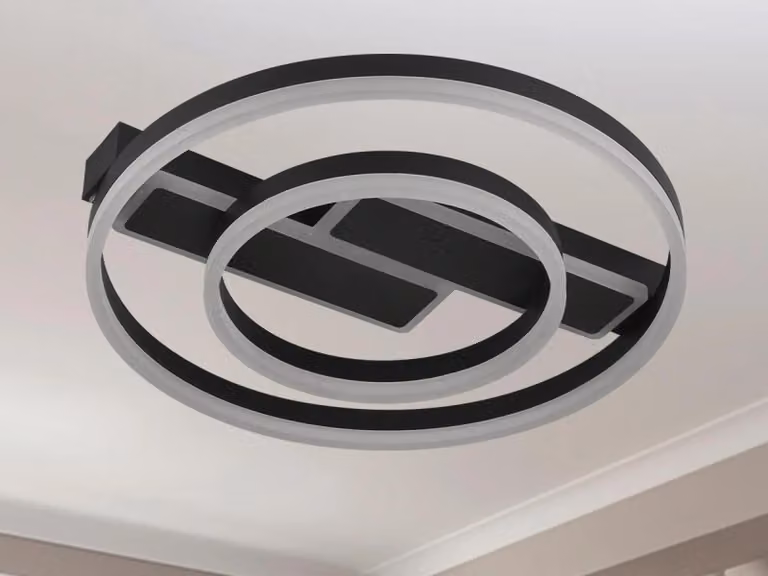 Lampada a soffitto a LED con telecomando, 80W - J3363/B