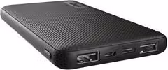 Power bank Trust PRIMO Eco Black con batteria da 10000mAh