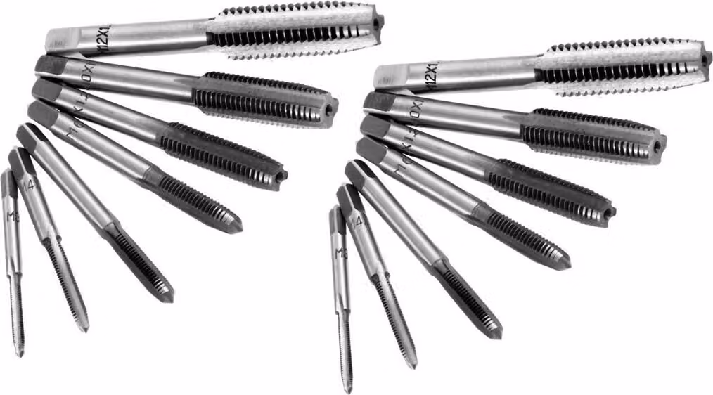 Set di 14 rubinetti (M3-M12)