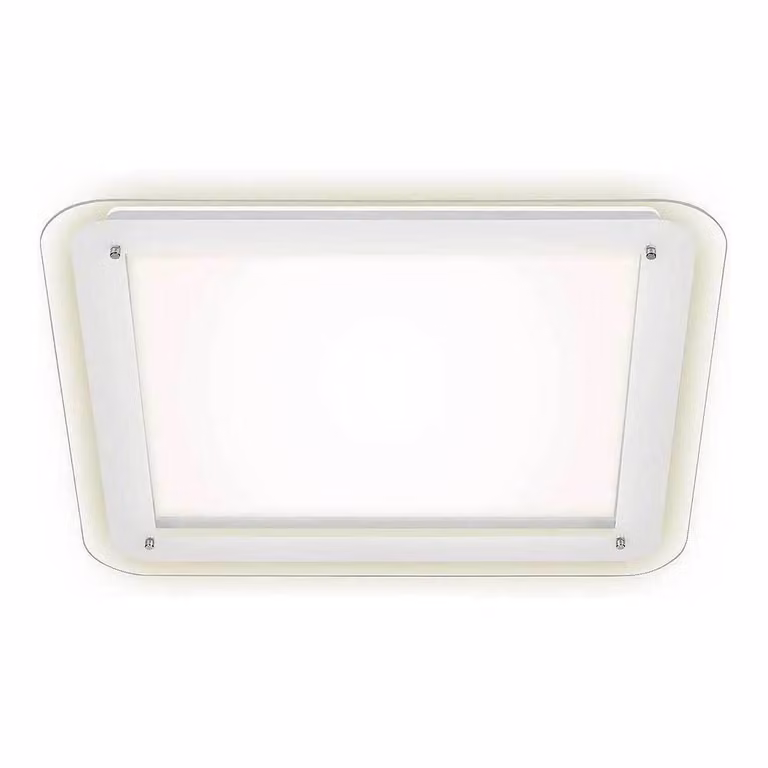 Briloner Free LED lampada da soffitto in vetro con effetto retroilluminato
