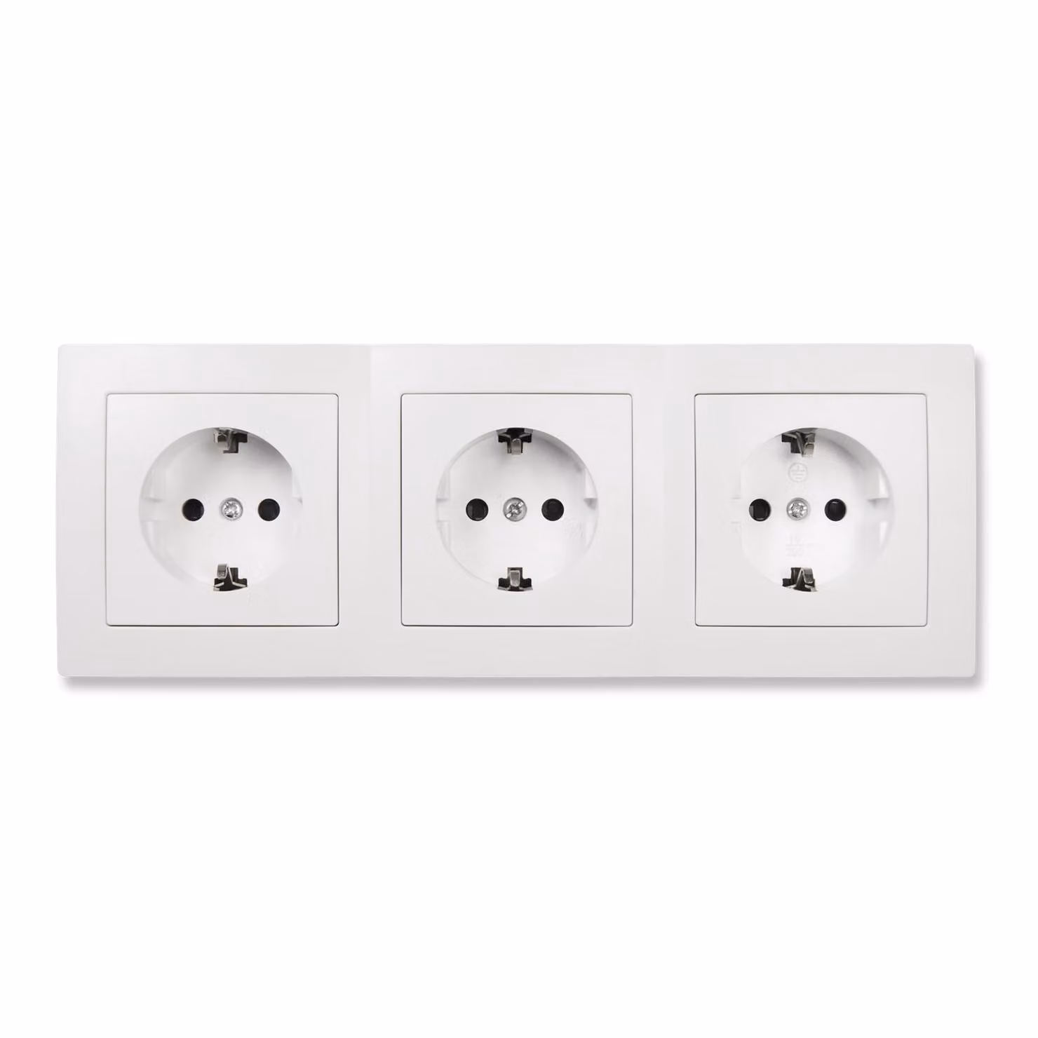 set di 4 prese FLAIR "Beginner 3S", bianco, opaco