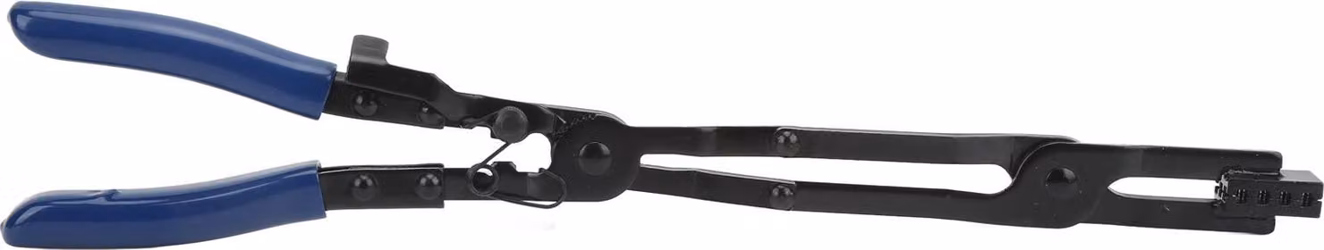 Pinza per fascette stringitubo lunga, punta universale in metallo con taglio a croce e comoda impugnatura per la manutenzione delle automobili