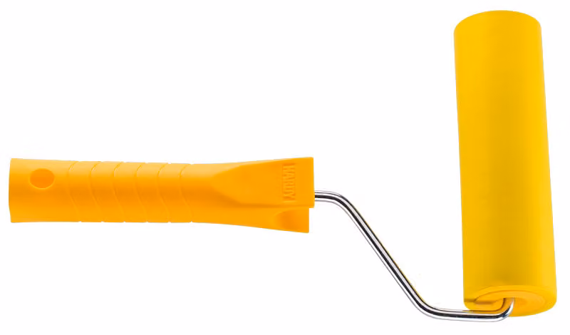 Rullo a pressione Hardex in poliuretano L.15cm P.45 mm Impugnatura 6mm