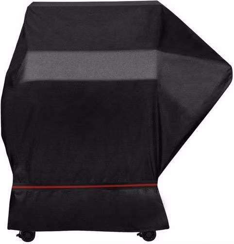 Copertura protettiva Weber in poliestere 600D resistente agli agenti atmosferici e ai raggi UV per barbecue a gas, colore nero