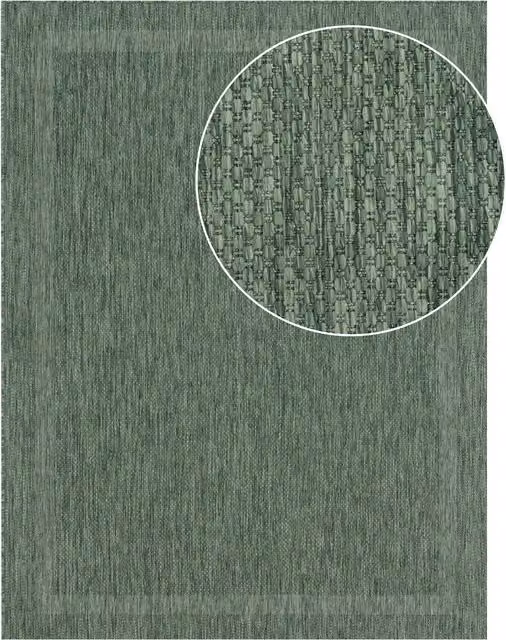 Tappeto per interni ed esterni Romana verde L: 80 cm, P: 150 cm