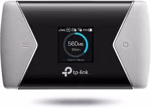 Router cellulare TP-Link M7650 con tecnologia 5G e Wi-Fi 5, colore nero e grigio – 1
