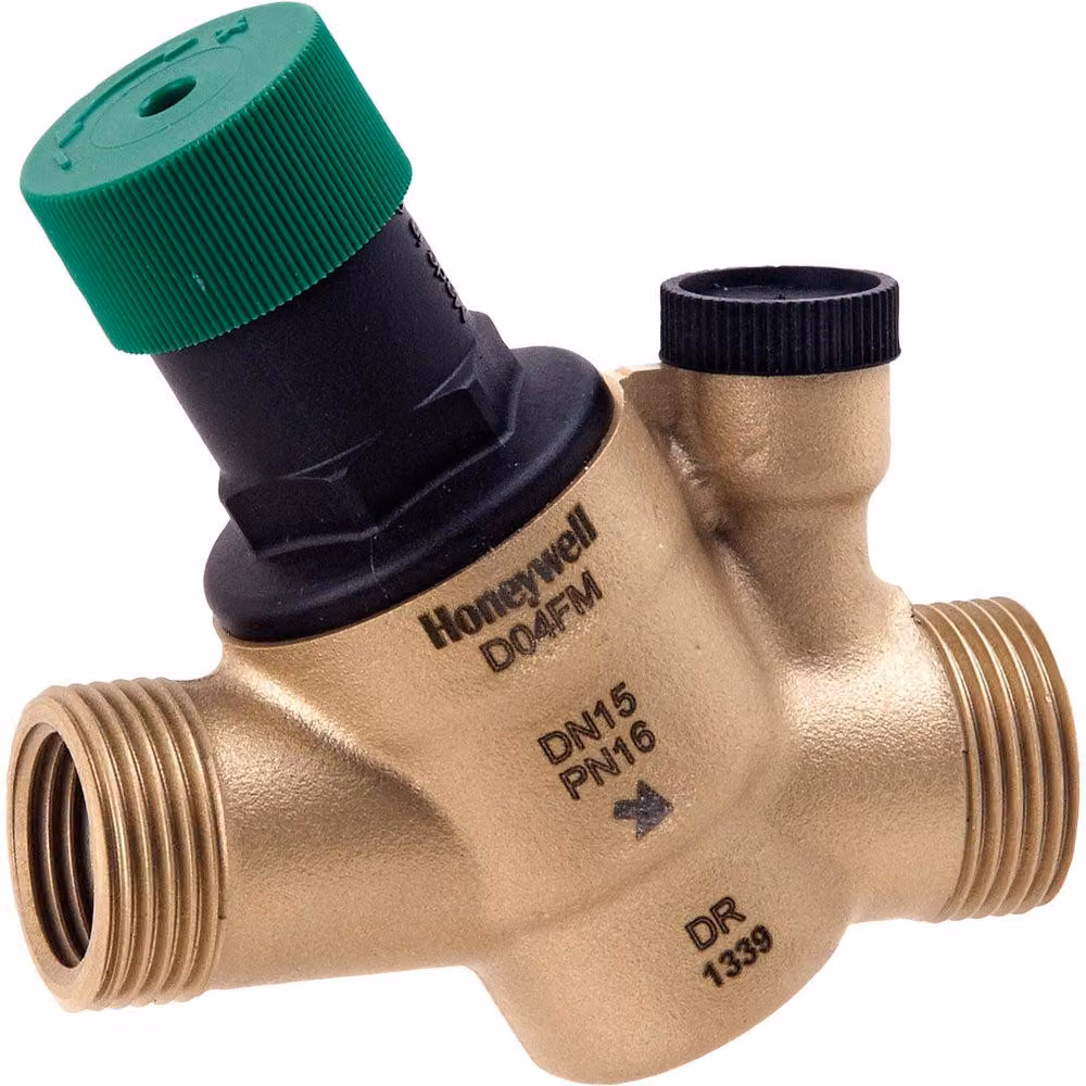 RIDUTTORE DI PRESSIONE ACQUA HONEYWELL MODELLO "PN 16" Int.1/2" x Est.3/4" - DN15