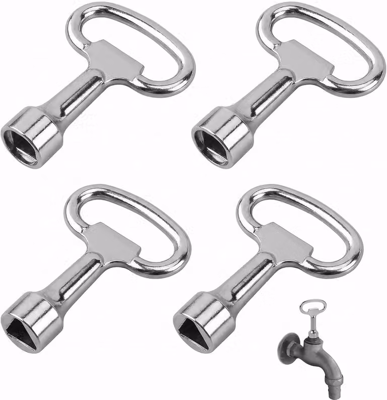 Set di chiavi universali, 8 mm, composto da 4 pezzi, per quadri elettrici
