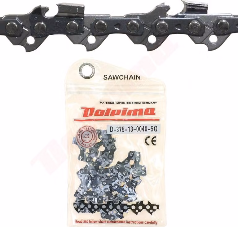 Catena per motosega Dolpima, passo 3/8, larghezza 1,3, modello Tg Sq