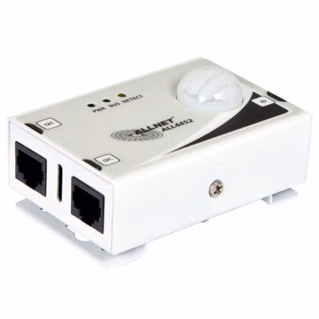 ALLNET ALL4452, sensore a infrarossi passivo (PIR), cablato, 8 m, bianco, 92°, metallo
