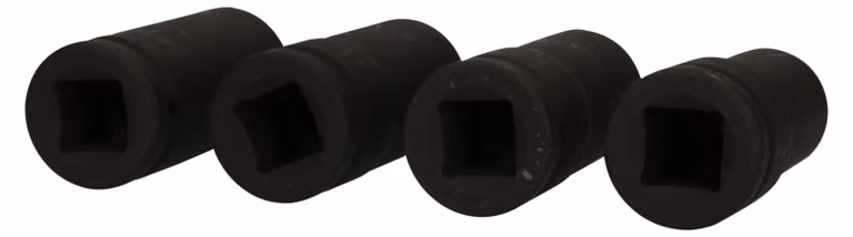 KS TOOLS Set di bussole con attacco quadro da 3/4" per Fuso, 4 pezzi - 460.4510