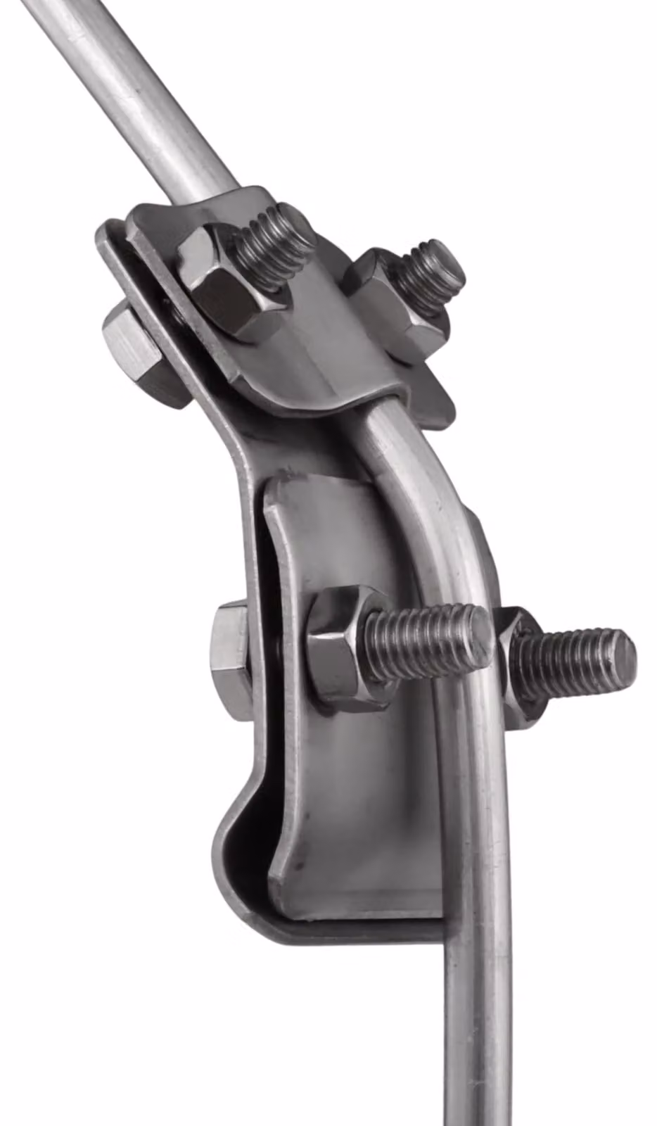 Haus-Held Morsetto grondaia inox, filo 8–10 mm, 4 viti
