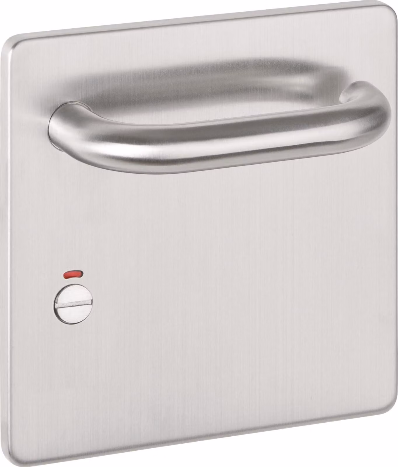 Set di rosette larghe NW-405-4 Acciaio inox opaco WC Set di rosette larghe WC