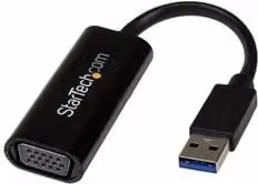 Convertitore video Startech.Com da USB 3.0 a VGA, Nero