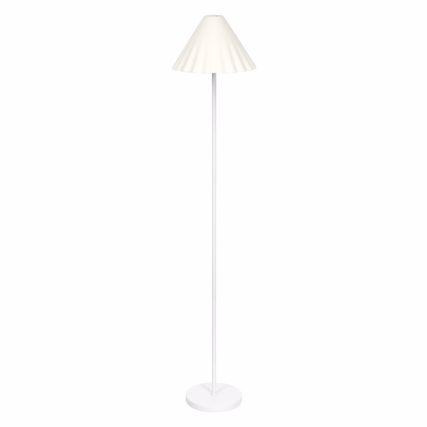 LEDVANCE white decor Lampada da terra in metallo e cartapesta, E27, dimmerabile, altezza 1505 mm, paralume in materiale riciclato, sostenibile grazie alla sorgente luminosa sostituibile, facile installazione