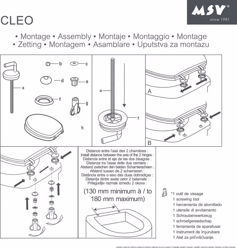 MSV Sedile WC Coperchio del WC Anima in legno MDF "Violet Purple" Cerniere in acciaio inox - qualità elevata e robusta