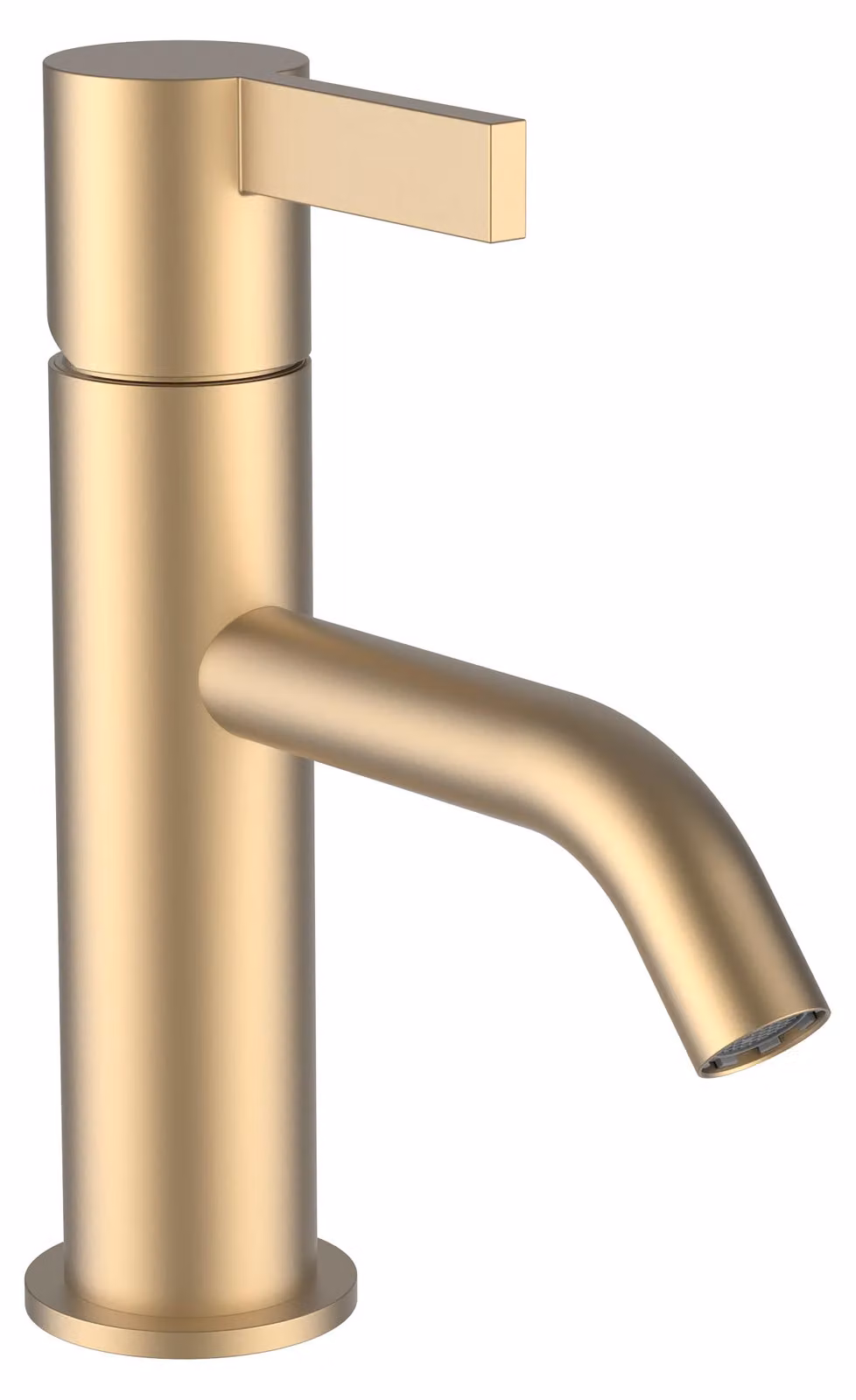 LAUFEN Kartell Mitigeur monocommande de lavabo, bec fixe, sans robinet de vidange, saillie 115 mm, H3113310831001, H3113310831001