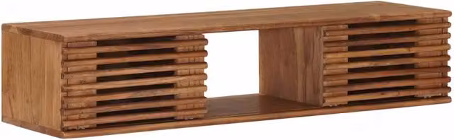 Mobile TV con archiviazione-Credenza per TV Naturale 105 x 30 x 22,5 cm