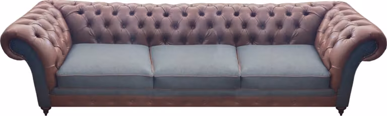 Sitzmöbel Wohnzimmer Chesterfield Leder Sofa Couch Dreisitze Einrichtung