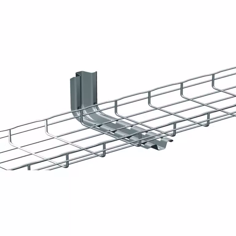 Staffa, senza viti - Staffa a parete per supporto cavi CSN 400 GS