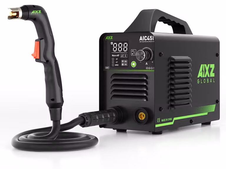 Tagliasoldature al plasma da 45 ampere - 220 V - Inverter digitale - Compatto - Per il taglio di metalli