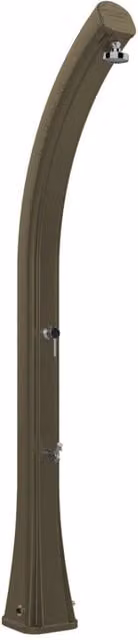 Doccia Solare da Giardino 35L Miscelatore e Lavapiedi Arkema Happy XL Dove Grey