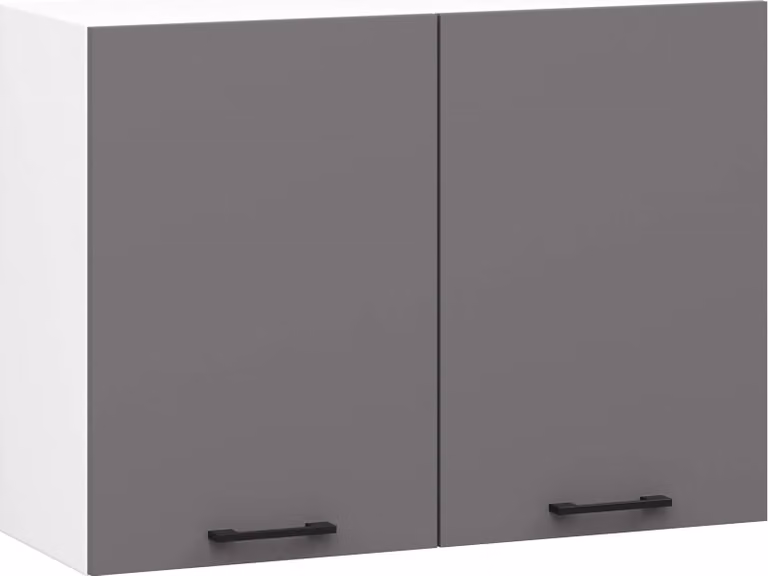 raumhirsch: Armadietto da cucina sospeso modello OLIWIA, con 2 ante, finitura opaca, disponibile in diverse dimensioni